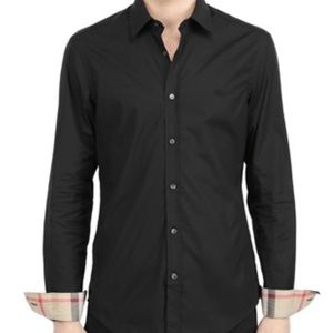 Burberry Brit button down black
